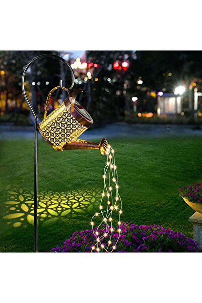 Vivendo Lampa solara decorativa tip stropitoare – LED cu efect cascada, pentr...