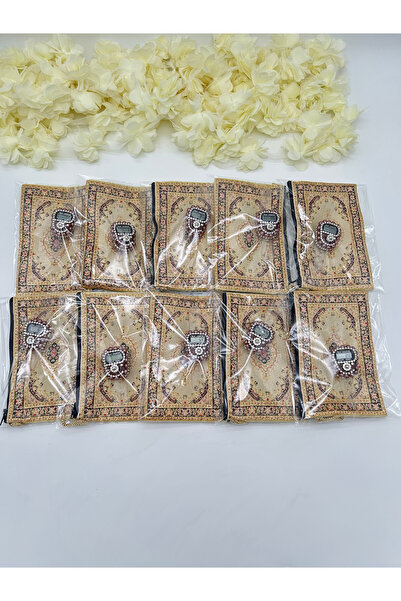 LenaToptan 10 قطع هدايا (هدية الزواج-المولدات-الحج-العمرة) مجموعة محفظة تسبيح...