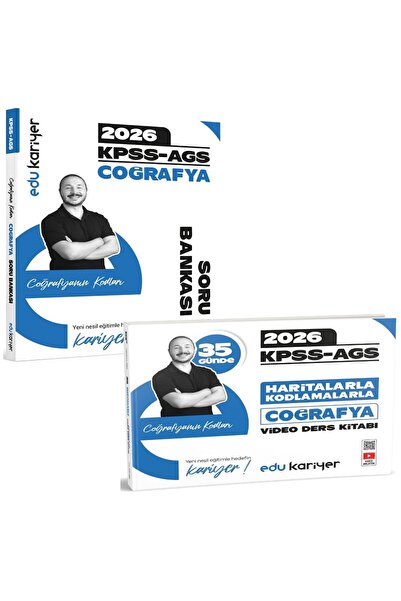 Kurul Yayıncılık EDU Kariyer 2026 KPSS MEB-AGS 35 Günde Haritalarla Kodlamala...