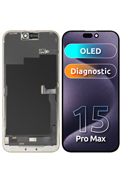 Mpelleconcept Display cu touchscreen MP compatibil cu Apple iPhone 15 Pro Max...