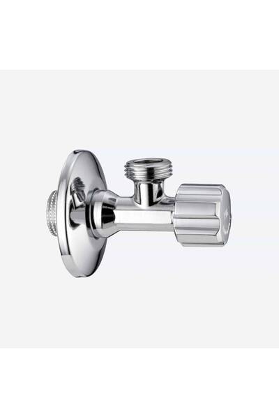 Made in Italia Angle Valve ½ with Round Handle | Shlusservalve