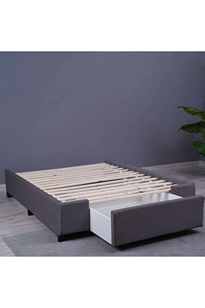 PAN HOME OLYMPIA BASE VELVET GREY 150X200 CM