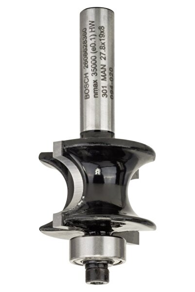 Bosch Standard W Yarım Çubuk Freze Ucu 8*19*63 mm 2608628360