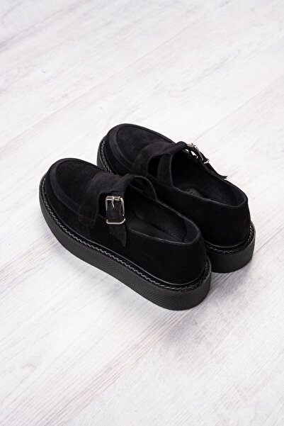 exclusives.ro Pantofi Celi - Velur Black