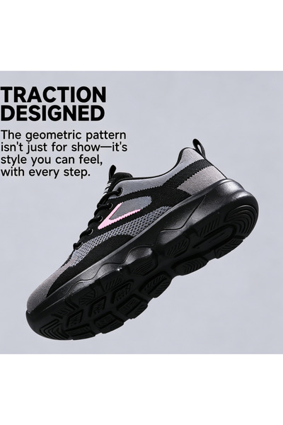 SOSENFER Ladies Comfortable Outdoor Sneakers