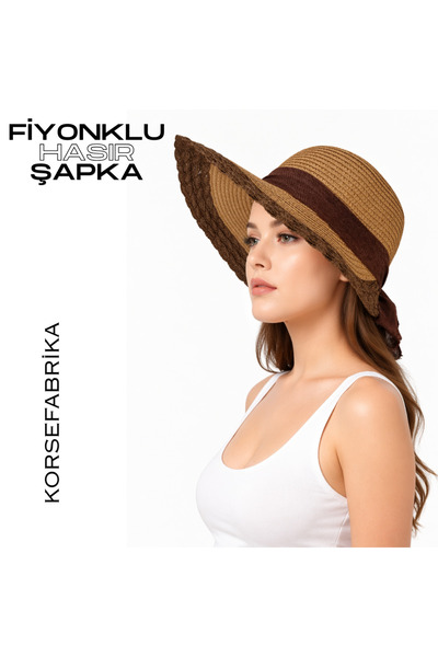 korsefabrika trend mood store Stylish and Functional Bowknot Straw Weave Beac...