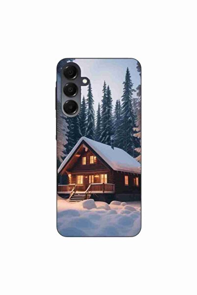 OEM Husa compatibila cu Samsung Galaxy A16 Silicon Gel Tpu Model Peisaj Iarna...