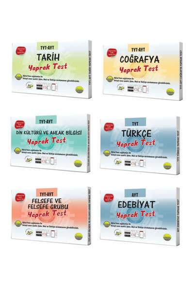 Pano Yayınları TYT-AYT Sözel Grup Tarih-Coğrafya-DKAB-Türkçe-Felsefe-Edebiyat...
