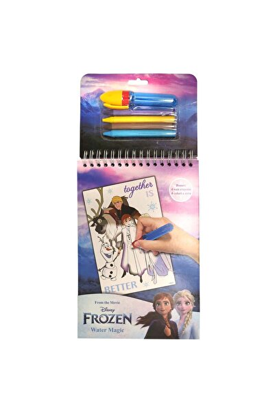 Disney Frozen Set pictura cu apa si 4 creioane cerate,