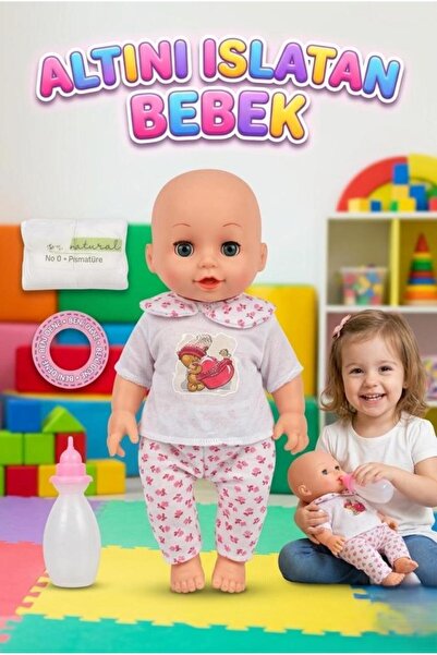 Tıfıl Toys Altını Islatan Bebek Türkçe Konuşan Eğitici Oyuncak Kolları Kafası...