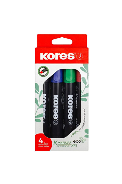 kores Set de markere permanente 4 3MM