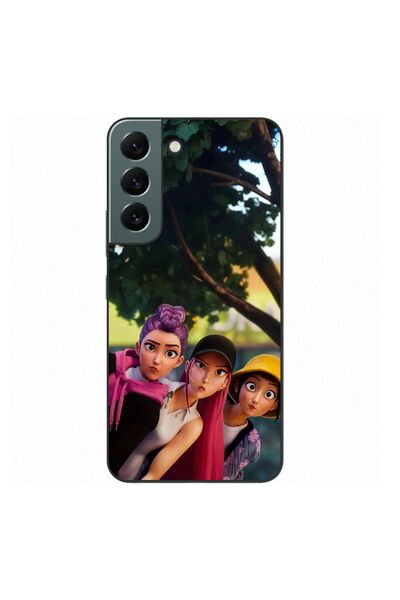 OEM Θήκη συμβατή με Samsung Galaxy S22 Σιλικόνης Gel TPU Μοντέλο KPop Demon H...