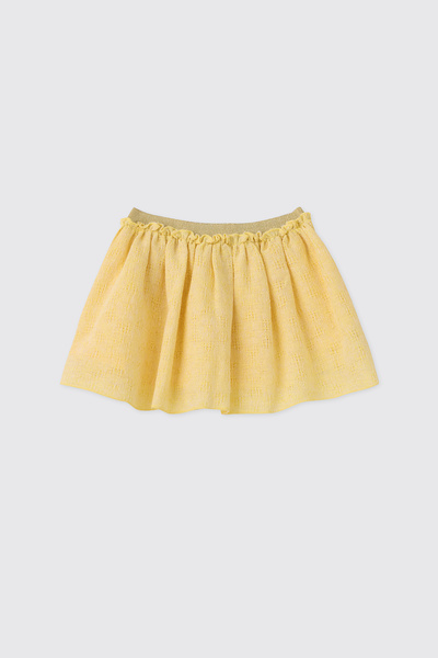 Panço Baby Girl Yellow Skirt