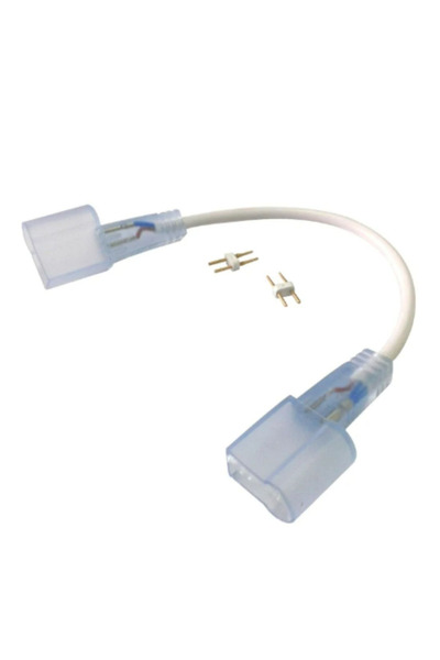 DELIGHT Conector Cu Fir De Imbinare Neon Flex DL66640C 15x26mm, 1 buc