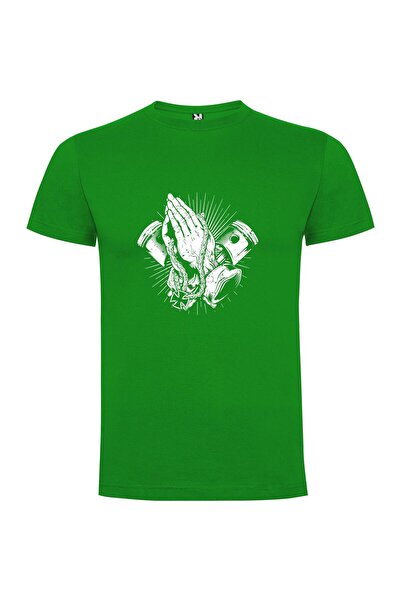 iLovePrints Prayer Metal Illustration Tshirt