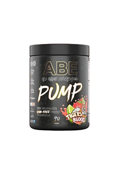 applied nutrition ABE Pump Stim-Free Pre-Workout 500g Sânge de Tigru