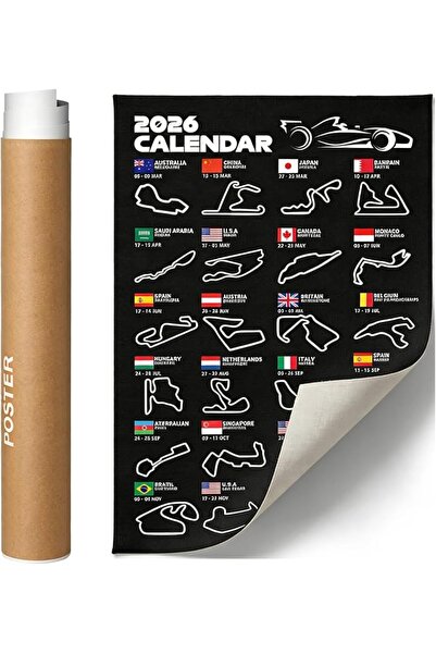 ESSESORIES Doforyou F1 Poster Wall Art Room Decor Self Adhesive