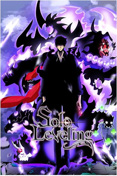 ESSESORIES Solo Leveling Japan Anime Commemorative Anime Poster Wall Art Room...