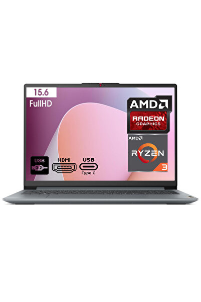 LENOVO IdeaPad Slim 3 15AMN8 AMD Ryzen 3 7320U 8GB RAM 256GB SSD 15.6'' FullH...