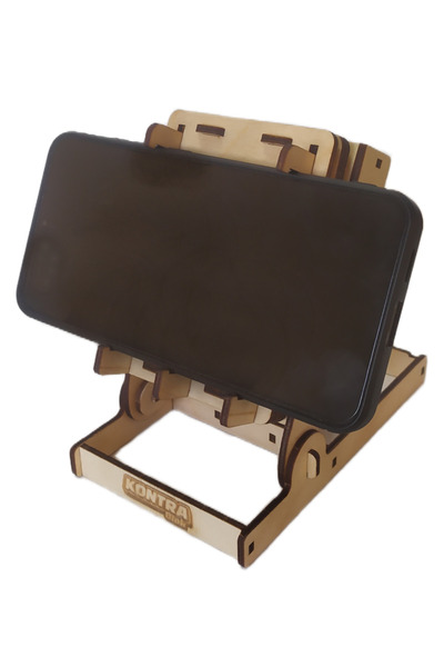 Kontra Blok 3D AHŞAP PUZZLE TELEFON STANDI