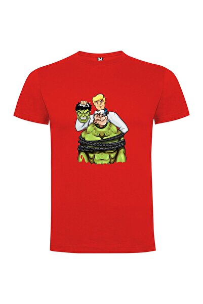iLovePrints Comic Hulk Caricatures Tshirt