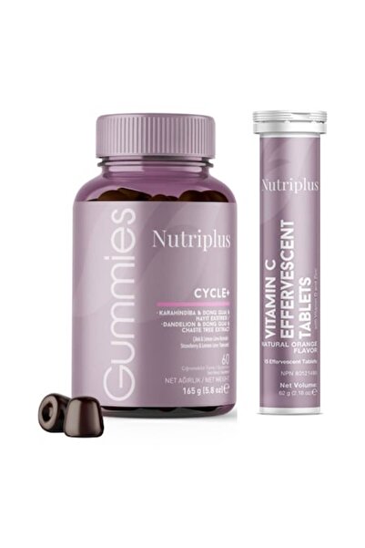 Farmasi Pachet Echilibru și Energie pentru Femei, Gummy-uri Cycle Nutriplus 6...