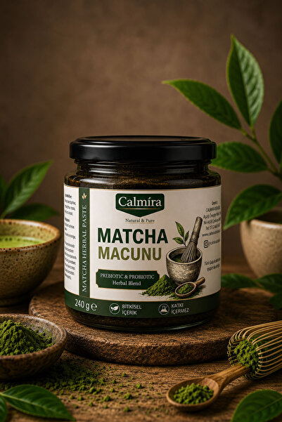 CALMİRA Matcha Macunu 240 g | Maça Çayı macunu
