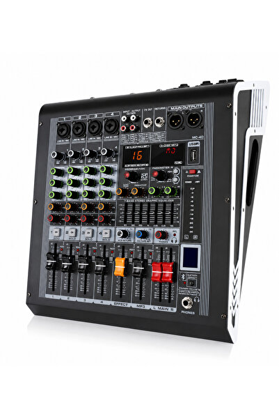 OEM Activ, mixer audio, cu amplificator, 2 X 450W, 4 canale, MC4D, Stereo can...