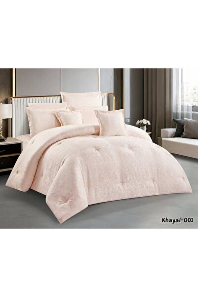 Asia Nefryn 8-Piece Jacquard Chenille Comforter Set |   Luxury Sophistication...