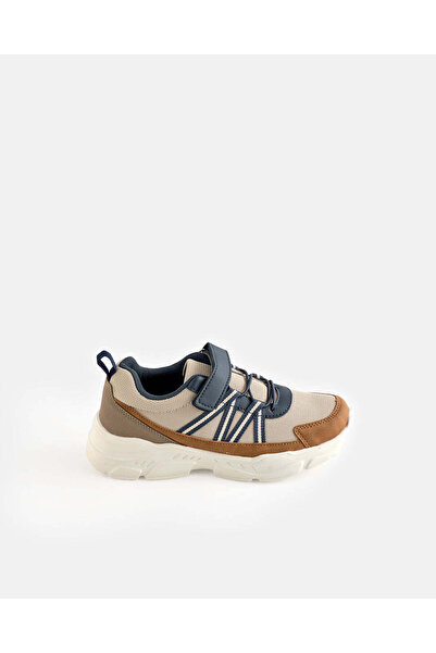 REDTAG Boys Beige Chunky Sneakers