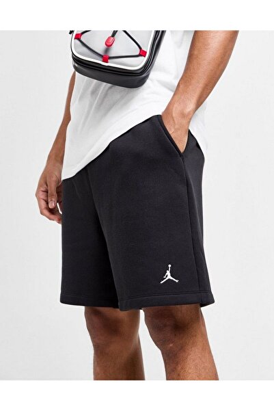 Nike Jordan Essentials Fleece Erkek Siyah Günlük Spor Şort