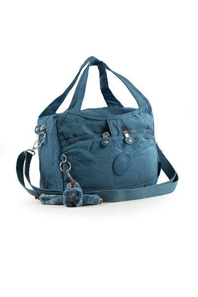 İMAKS Crinkle Waterproof Lightweight Fabric Women's Multi-Compartment Crossbo...