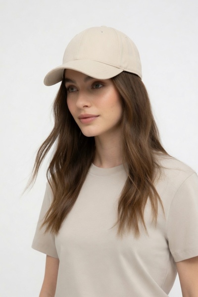 Mollycrush Luxury Unisex Cream Cotton Baseball Cap |   Premium Casual Outdoor Model