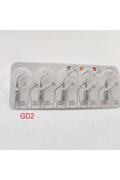Choice16 GD2 5 قطع رؤوس جهاز تنظيف الأسنان بالموجات فوق الصوتية لتنظيف الجير ...