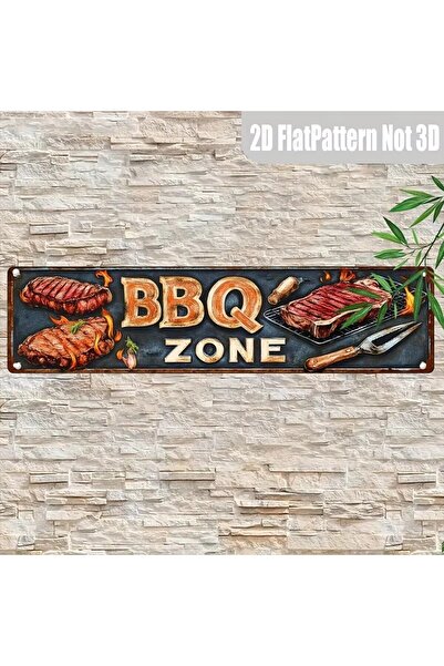 Choice16 10x40cm TYA20778-10x40cm 5x16"2D Flat Rustic Bar Sign - 1pc Metal -"...