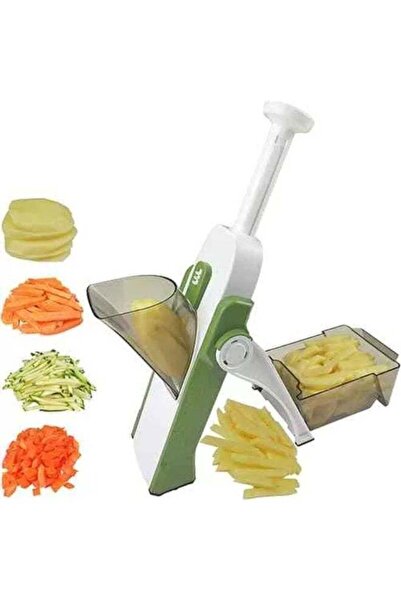 Generic Multifunctional Mandoline Vegetable Slicer - Manual Food Chopper with...