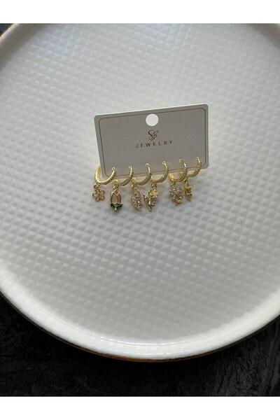 Nera Accessories Çoklu Küpe