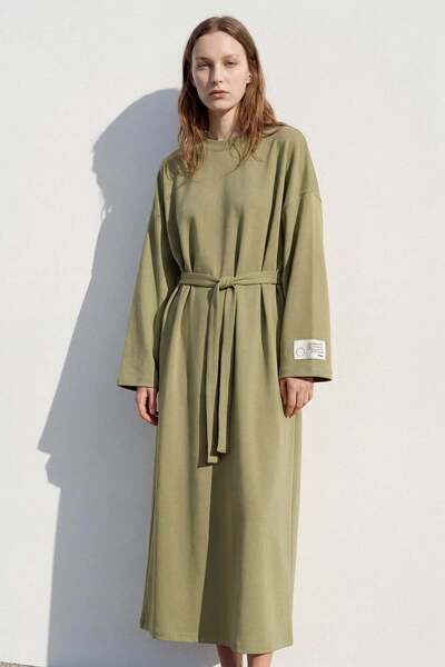 KADO OUTLET Oversize Uzun Rahat Elbise
