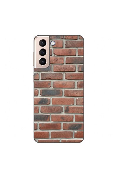 OEM Husa compatibila cu Samsung Galaxy S21 FE Silicon Gel Tpu Model Brick Wall