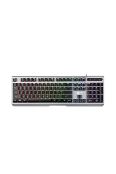 Lecoo KB121 Kablolu USB Q Trk RGB Siyah Gaming Klavye