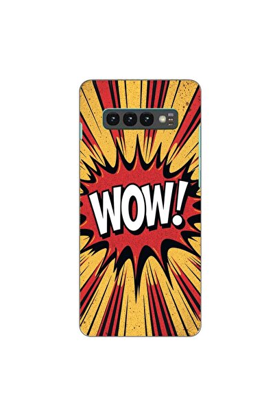 OEM Case compatible with Samsung Galaxy S10 Plus Silicone Gel Tpu Comic Book ...
