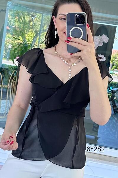 Ruffle Blouse Tops with Best Prices | Trendyol