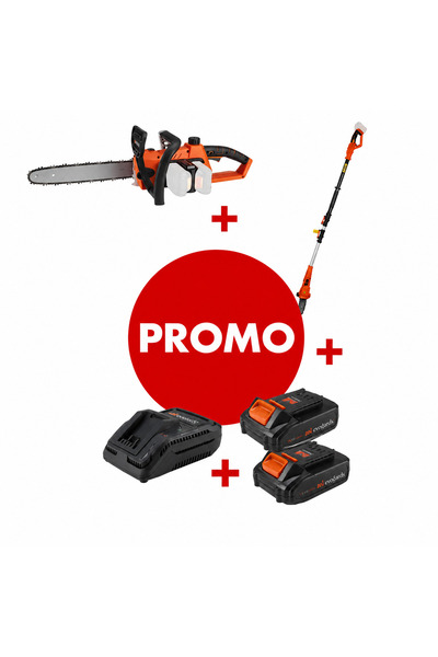Evotools MAX 20V ONE Ηλεκτρικό Αλυσοπρίονο + Κιτ Τηλεσκοπικού Πριονιού Κλαδέμ...