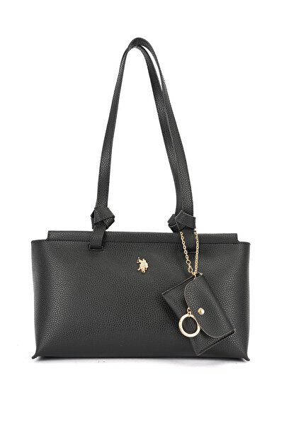 U.S. Polo Assn. Black Women's Shoulder Bag Us26547