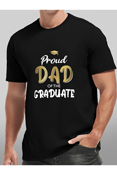 NOURAM تي شيرت رجالي كاجوال بطبعة DAD، تصميم عصري رياضي مسامي بأكمام قصيرة، م...