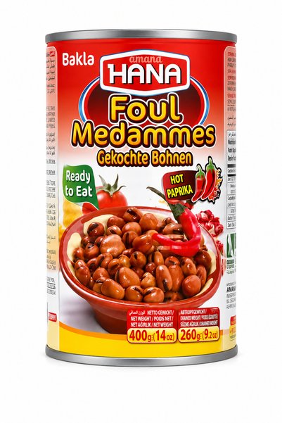 Hana Acılı Bakla Konservesi 400 Gr