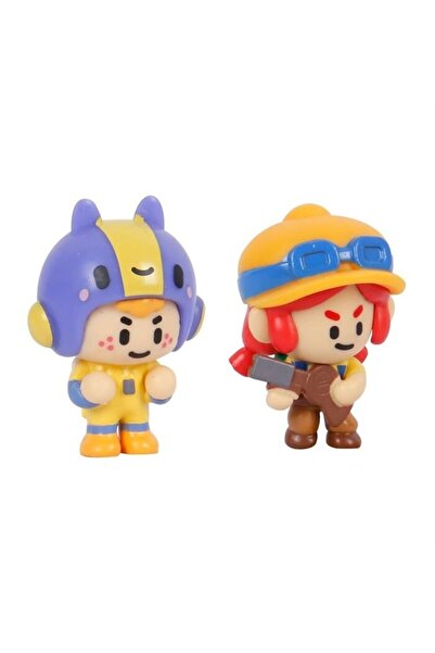 BRAWL STARS 2'li Karakter Figür Oyuncak Model 4
