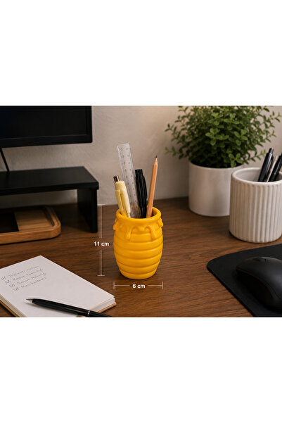 3D Honey Dekoratif Organizer | Pipetlik, Kalemlik ve Masaüstü Düzenleyici