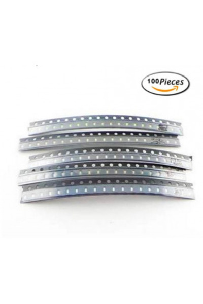 Generic مجموعة مصابيح LED SMD 5C2 0603 باللون الأحمر والأصفر والأزرق والأخضر ...