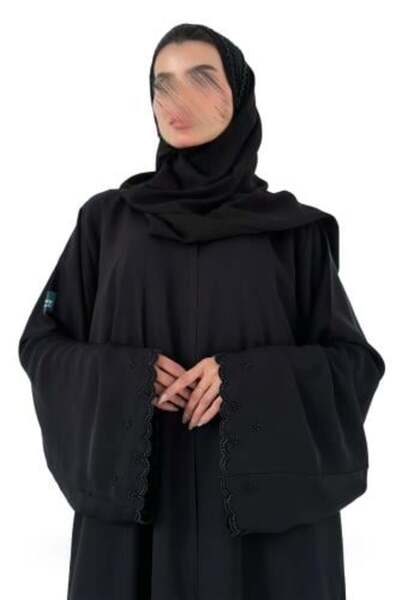 Lavin Crepe Abaya with Hand Embroidery